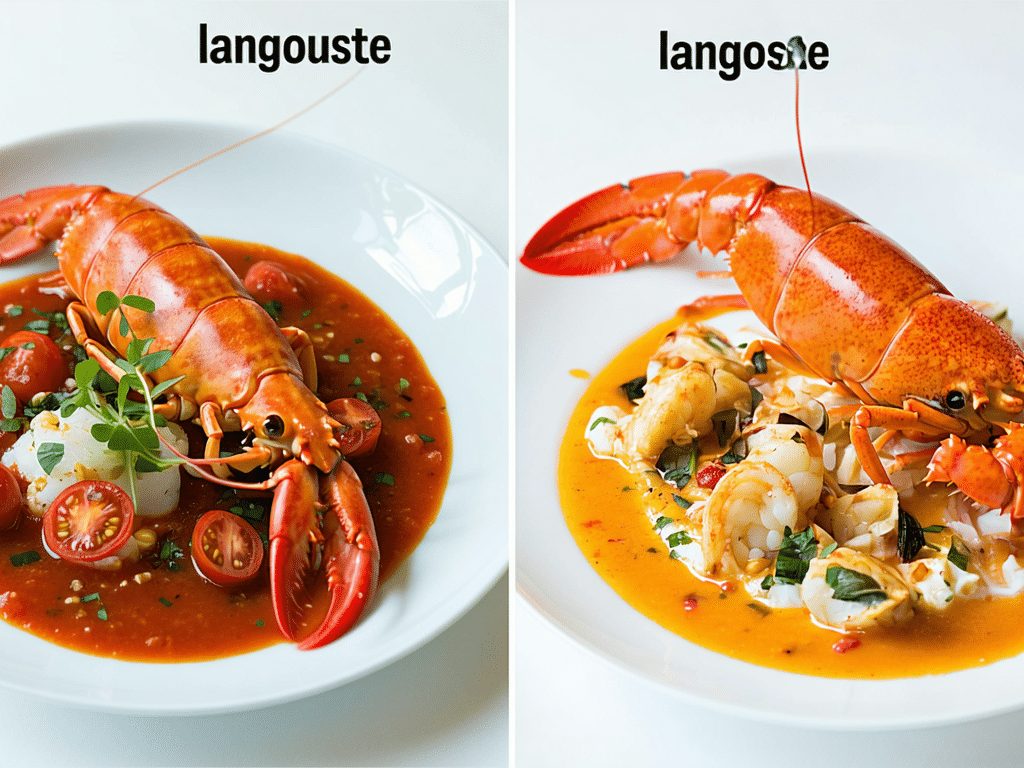 Langouste à l’américaine ou armoricaine : différences