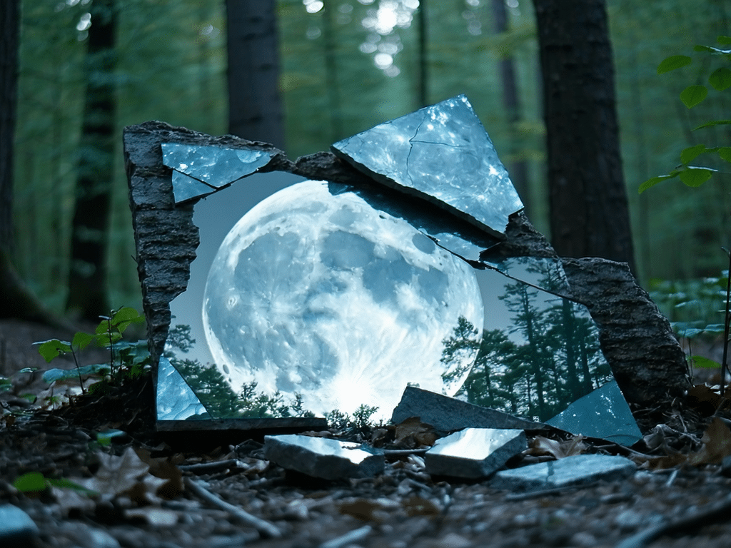 Miroir cassé : superstition et signification