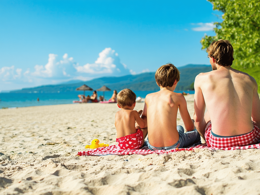 Naturisme en famille : conseils pour débuter