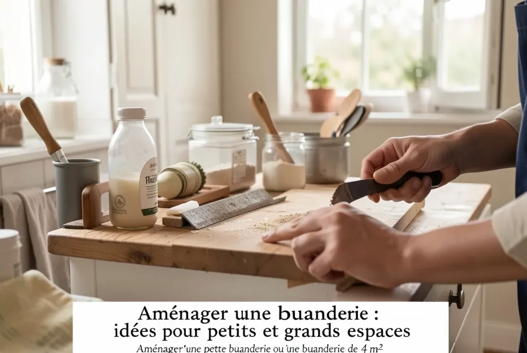 Aménager une petite buanderie ou une buanderie de 4 m²