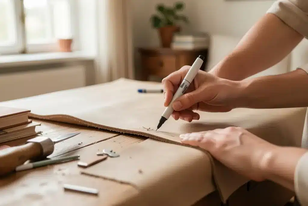 Comment enlever du stylo bille sur du simili cuir