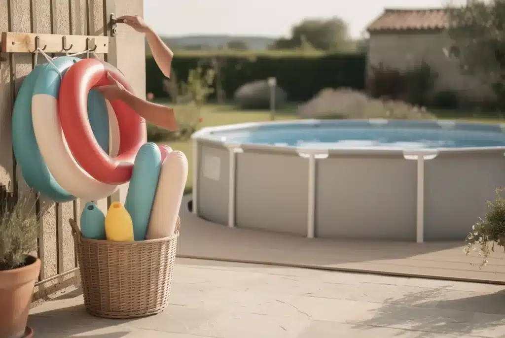 Comment ranger les bouées de piscine et la piscine hors sol