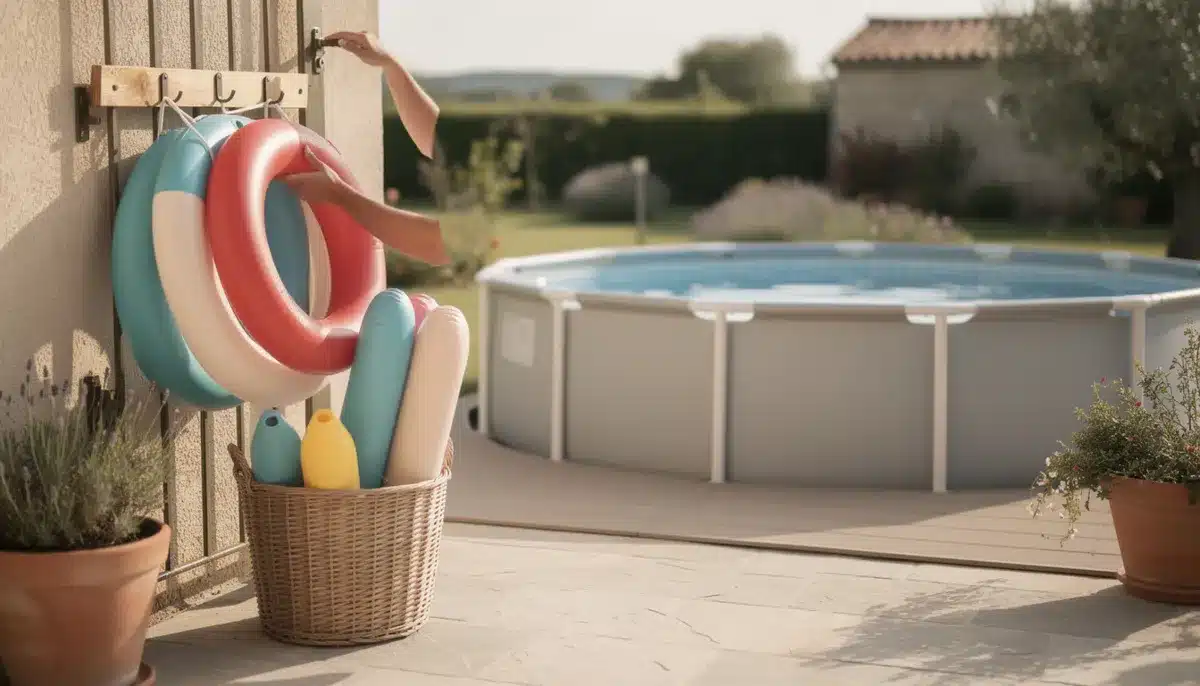 Comment ranger les bouées de piscine et la piscine hors sol