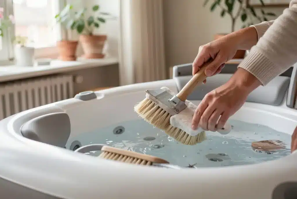 Comment nettoyer un spa gonflable avant de le ranger