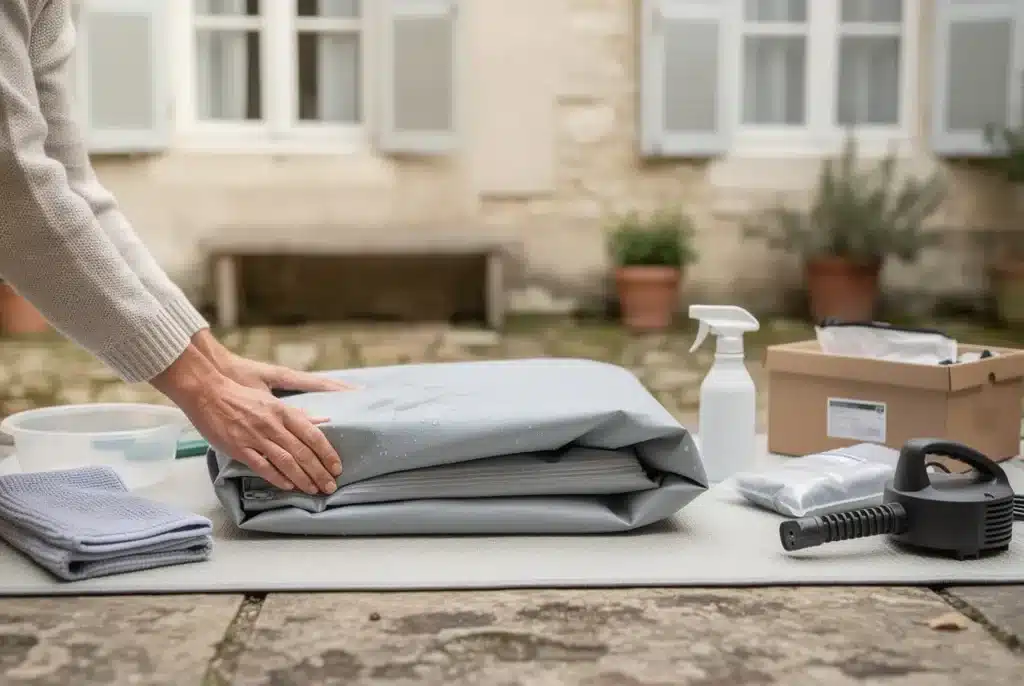 Comment ranger un spa gonflable pour l&rsquo;hiver, étape par étape