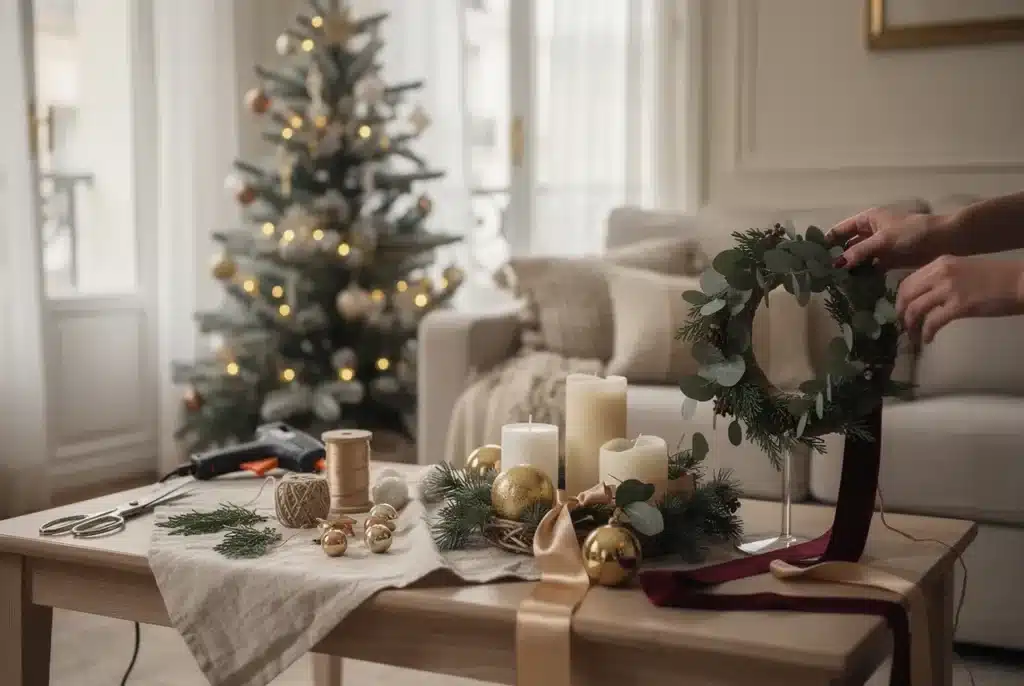 Déco de Noël chic à faire soi-même : idées DIY élégantes