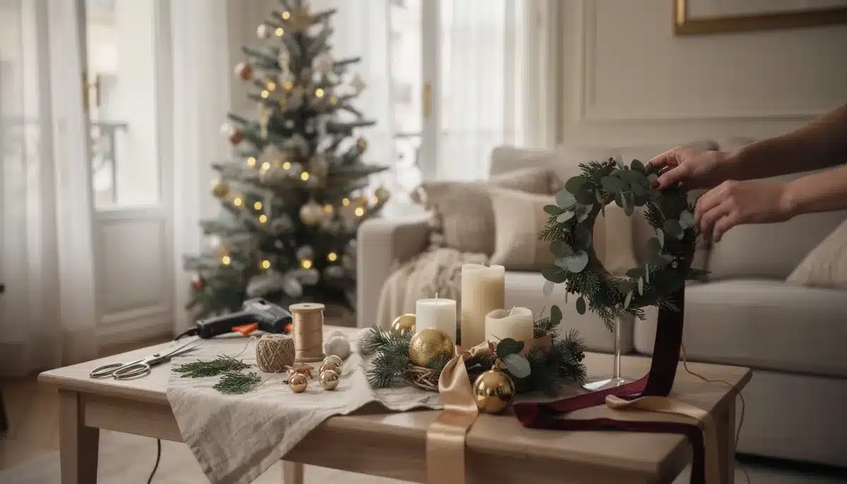 Déco de Noël chic à faire soi-même : idées DIY élégantes