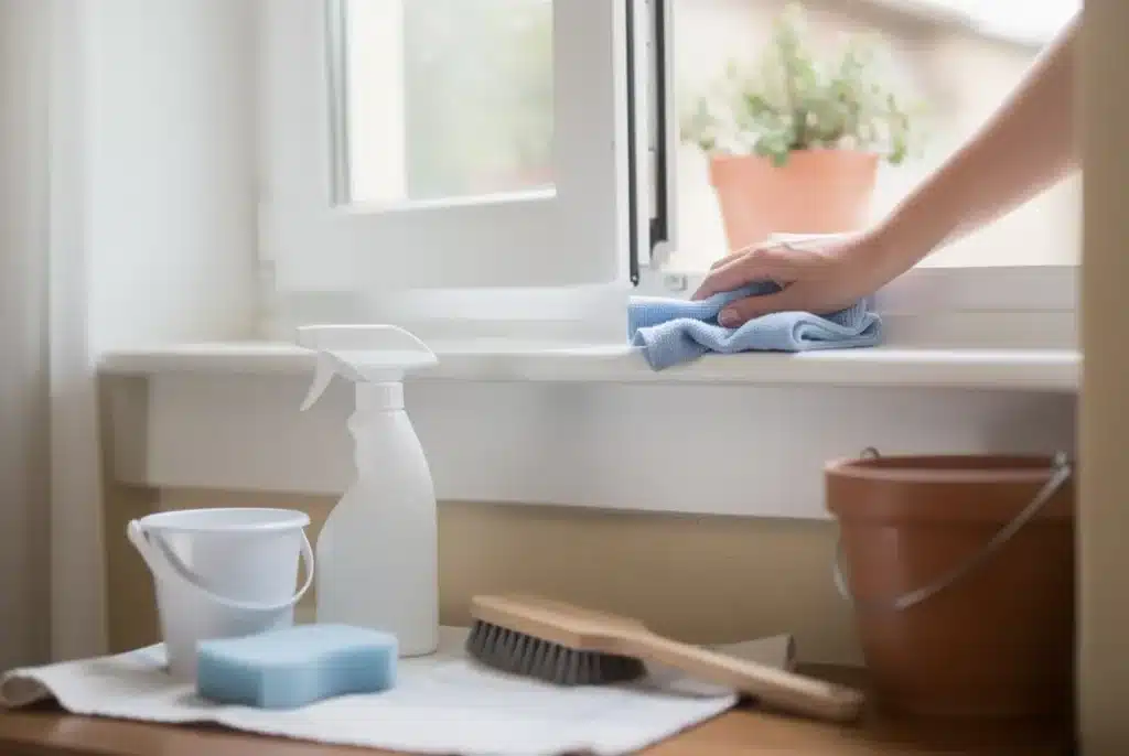 Nettoyer le PVC blanc : produits, méthodes et cas difficiles