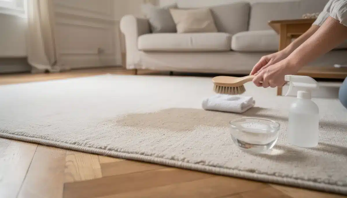 Nettoyer un tapis en laine sans l'abîmer : méthodes douces