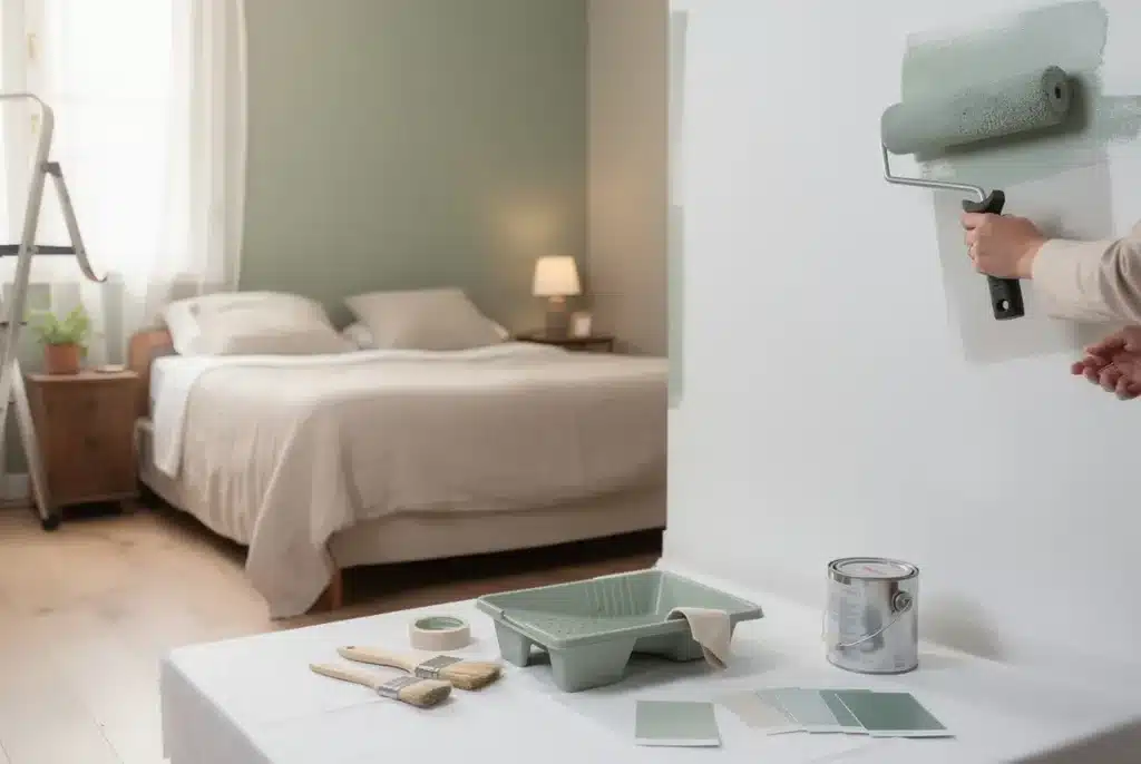 Peindre une chambre : couleurs, murs à choisir et méthode