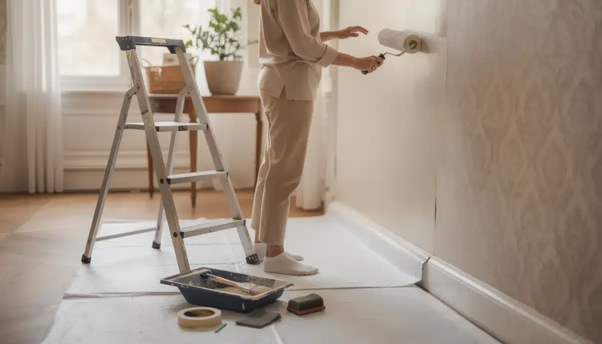 Peindre sur papier peint : quand c'est possible et comment faire